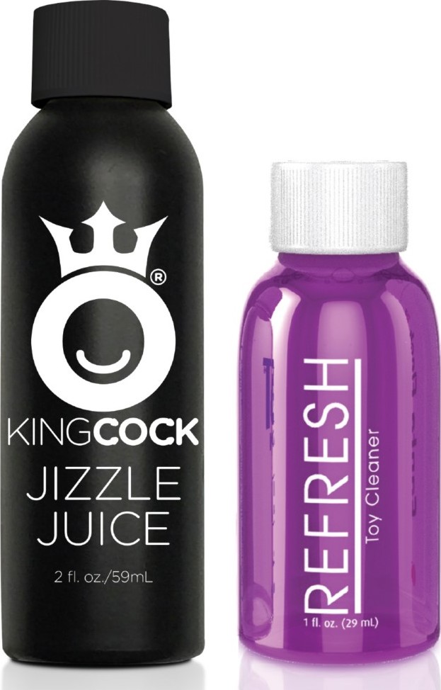 Dildo care ejaculeaza King Cock Mulatru 23 cm, #5, Erotic24.ro