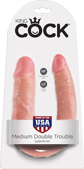 Dildo Double Trouble Medium 34 cm, #5, Erotic24.ro