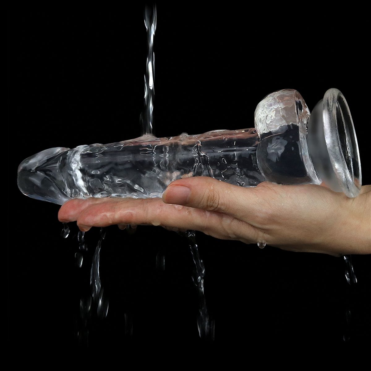 Dildo Realist Flawless Clear 19 cm, Nr. 4, Erotic24.ro