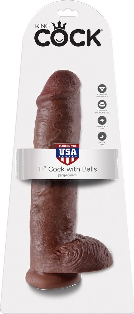 Dildo King Mulatru 28 cm, #5, Erotic24.ro