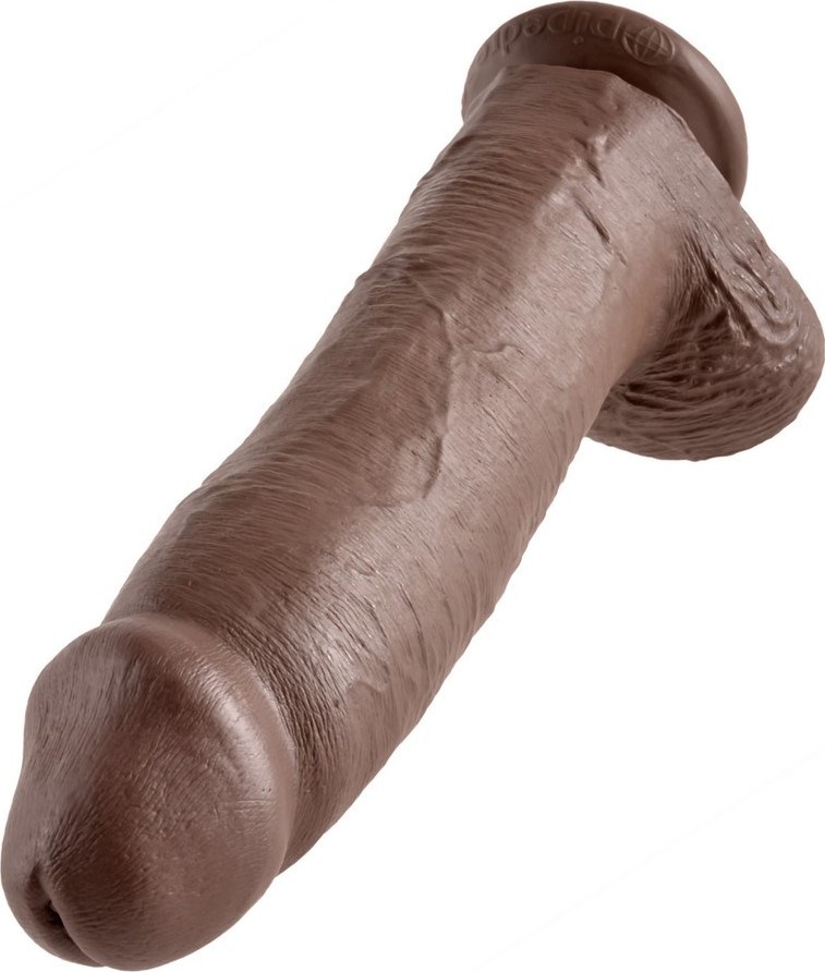 Dildo King Mulatru 30 cm, #4, Erotic24.ro