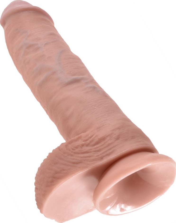 Dildo King Natural 25.5 cm, Nr. 4, Erotic24.ro