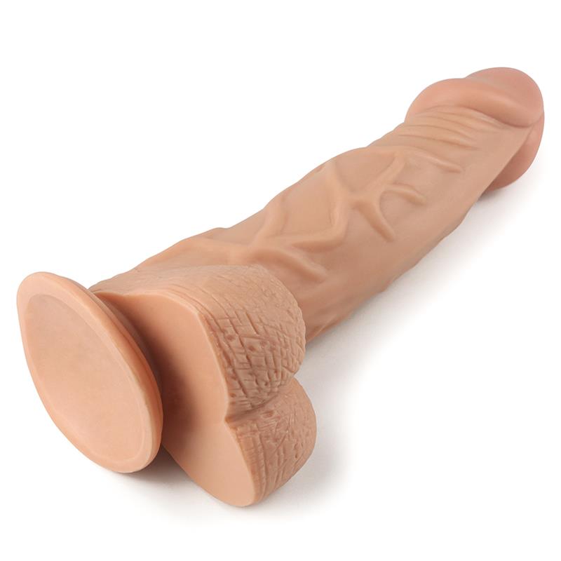Dildo Realist Real Extreme cu Ventuza Natural 23 cm, Nr. 2, Erotic24.ro