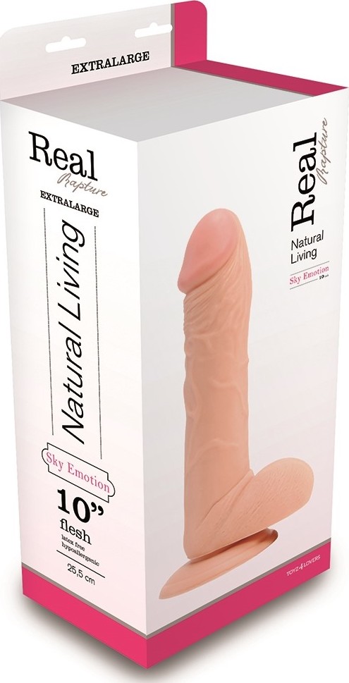 Dildo Real Rapture Emotii Adanci Natural 28 cm, Nr. 2, Erotic24.ro