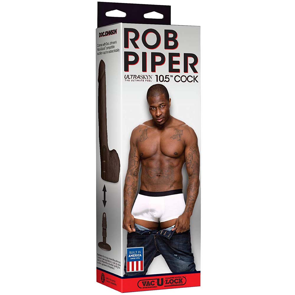 Dildo Realist Rob Piper Dual Density Ultraskyn Maro 28 cm, Nr. 4, Erotic24.ro
