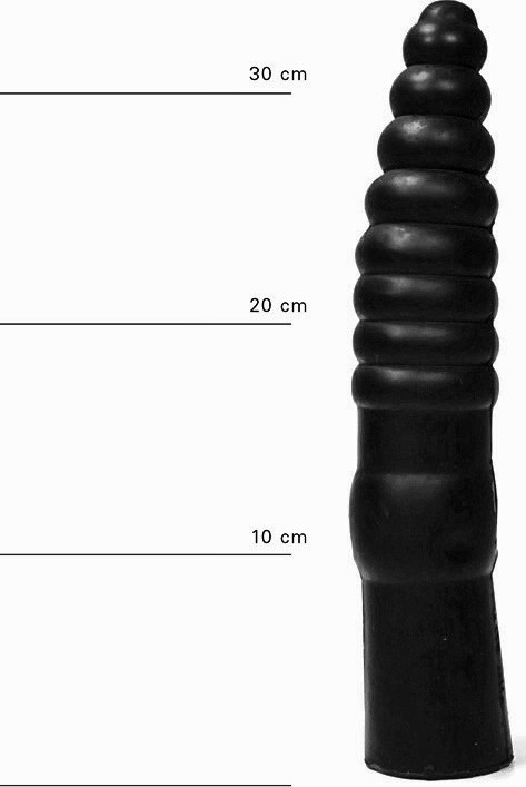 Dildo All Black 37 cm, #2, Erotic24.ro