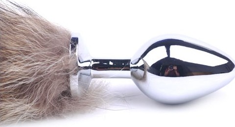 Dop Anal cu Coada Furry Tail Plug, Medium, Guilty Toys, Glamour, #3, Erotic24.ro