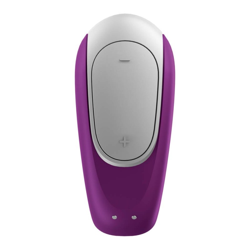 Vibrator Cuplu Double Fun Remote Control Bluetooth Violet Free APP, #2, Erotic24.ro