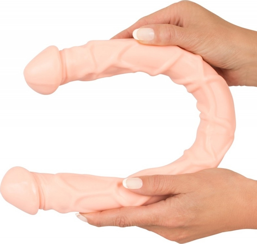 Dildo NatureSkin Double 45.8 cm, #3, Erotic24.ro