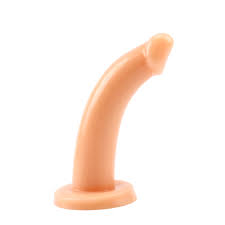 Strap On Slim G Dildo PVC Natural 20 cm