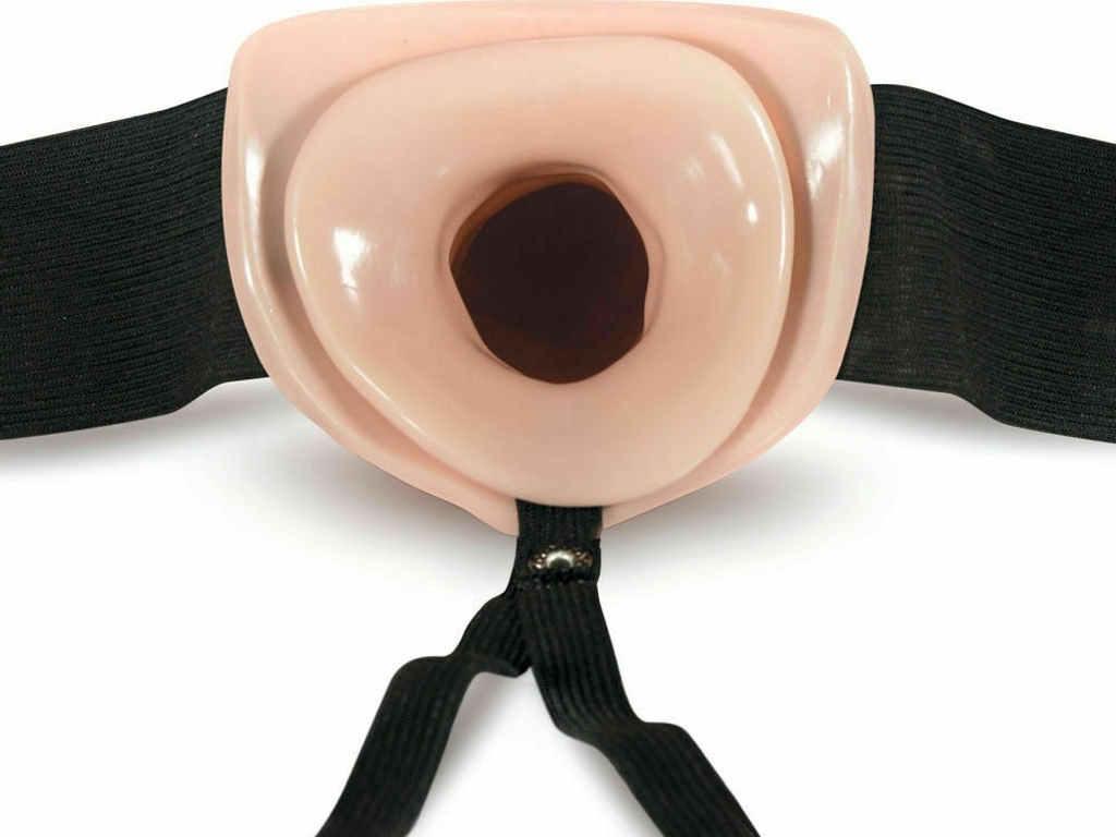 Strap On Hollow Dr. Skin 17cm, #3, Erotic24.ro