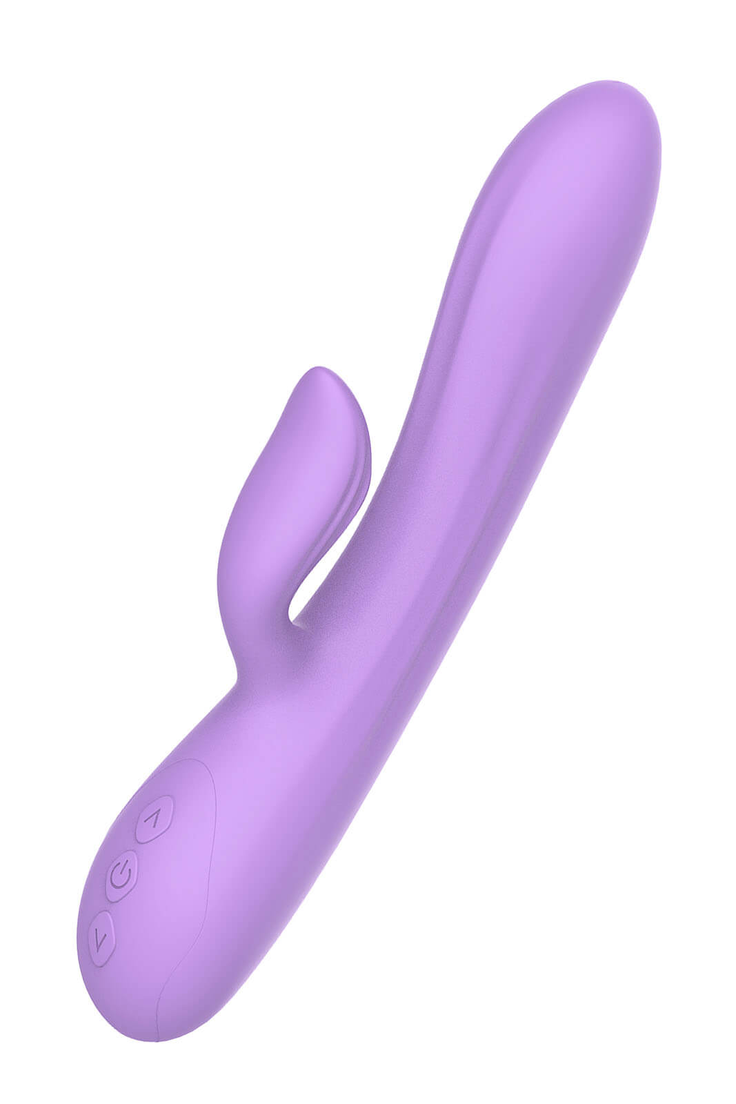 Vibrator Rabbit Purple Rain 10 Moduri Vibratii Silicon USB Mov 22.8 cm The Candy Shop, Nr. 2, Erotic24.ro