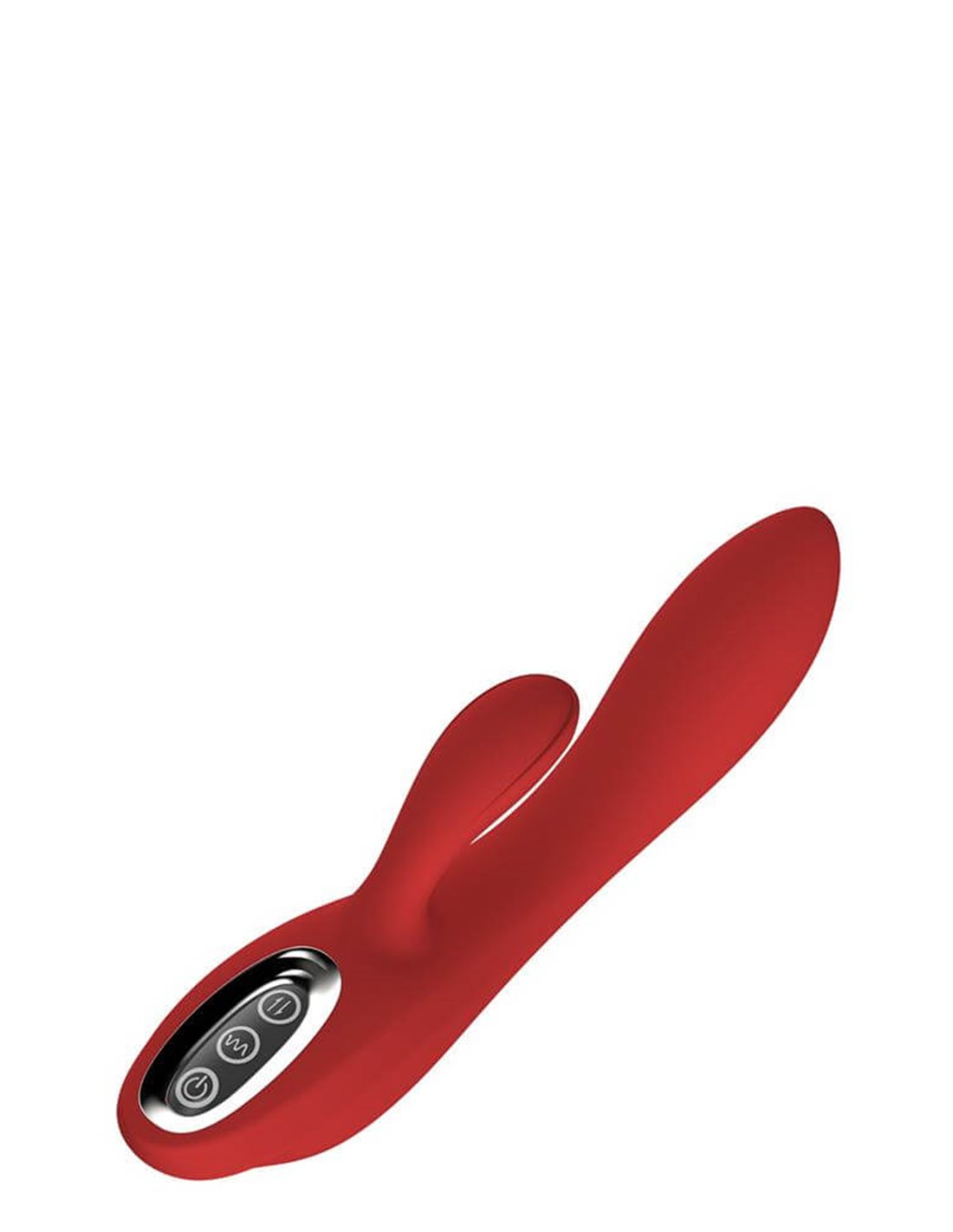 Vibrator Rabbit Sofia 7 Moduri Vibratii Silicon USB Rosu 21 cm Red Revolution, #2, Erotic24.ro