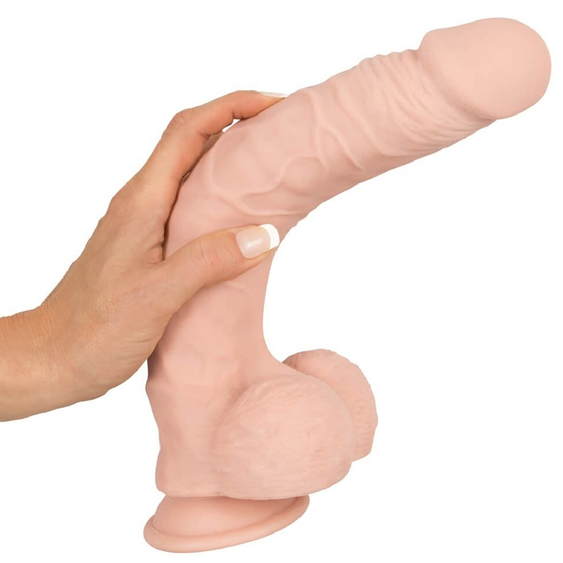 Dildo Realist NatureSkin Flexibil 22 cm, #2, Erotic24.ro