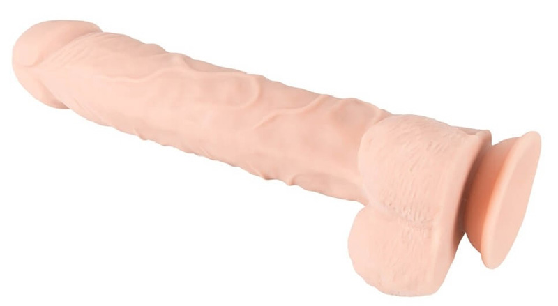 Dildo Realist NatureSkin Flexibil 22 cm, #7, Erotic24.ro
