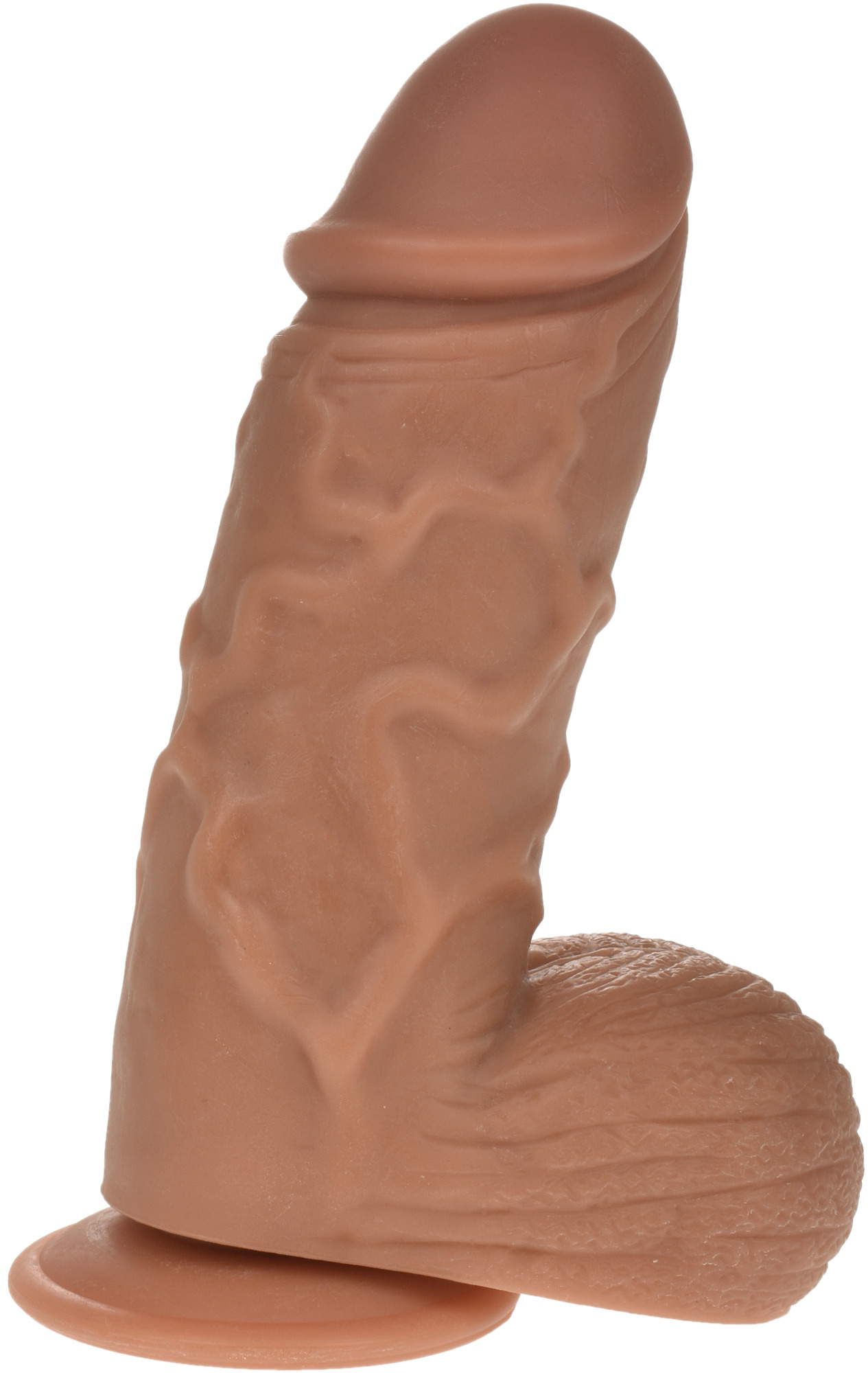 Dildo Big Master cu Ventuza Maro 24 cm Mokko Toys, Nr. 1, Erotic24.ro