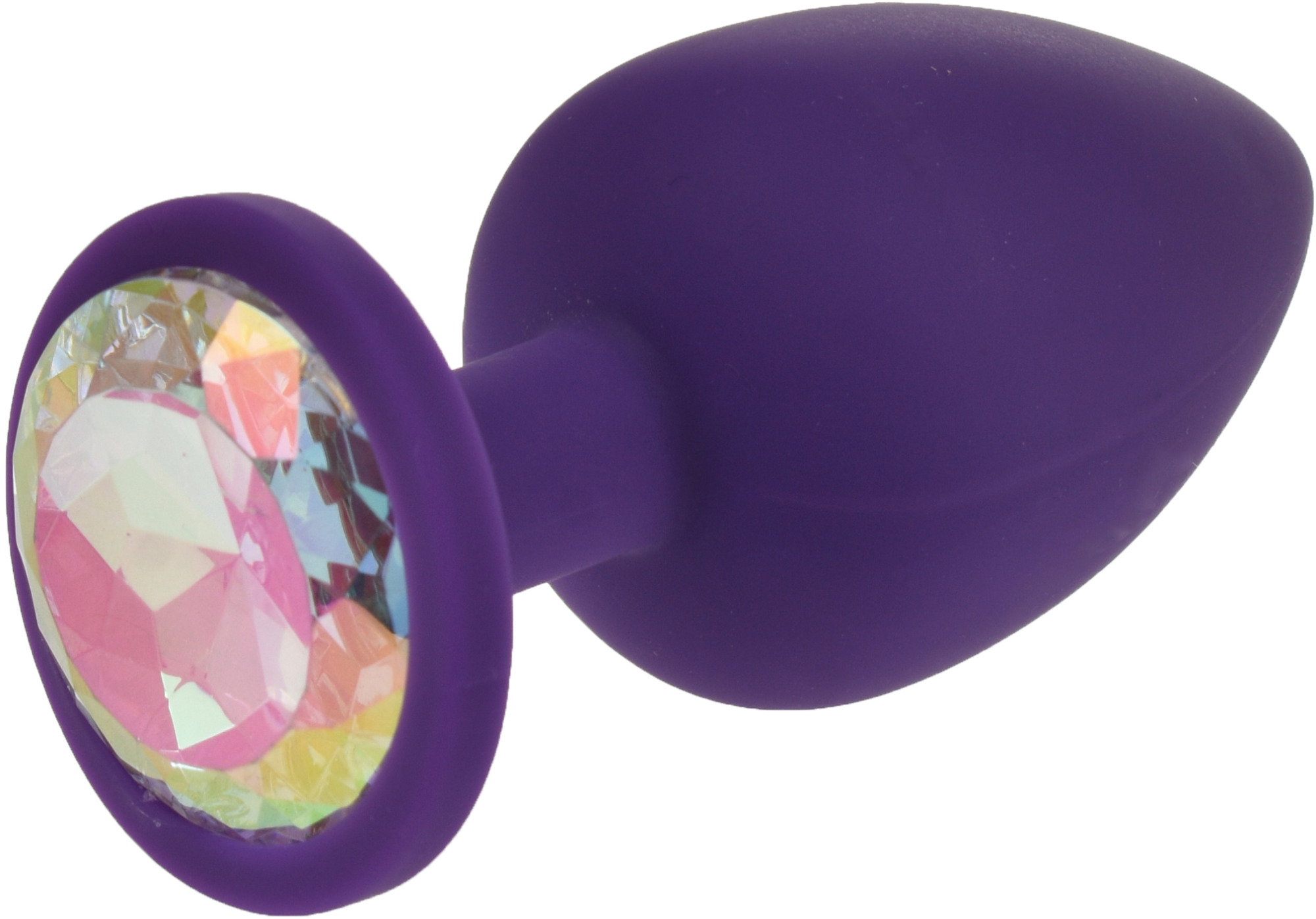 Dop Anal Silicone Buttplug Large Mov/Iridescent Guilty Toys, #2, Erotic24.ro