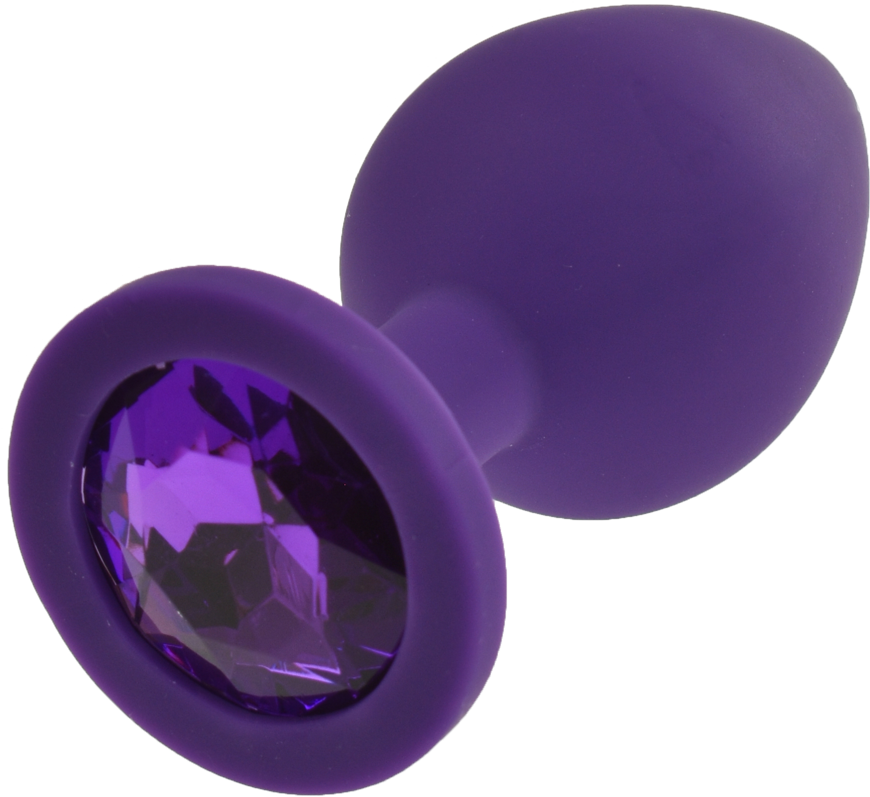 Dop Anal Silicone Buttplug Medium Mov/Mov Guilty Toys, #2, Erotic24.ro