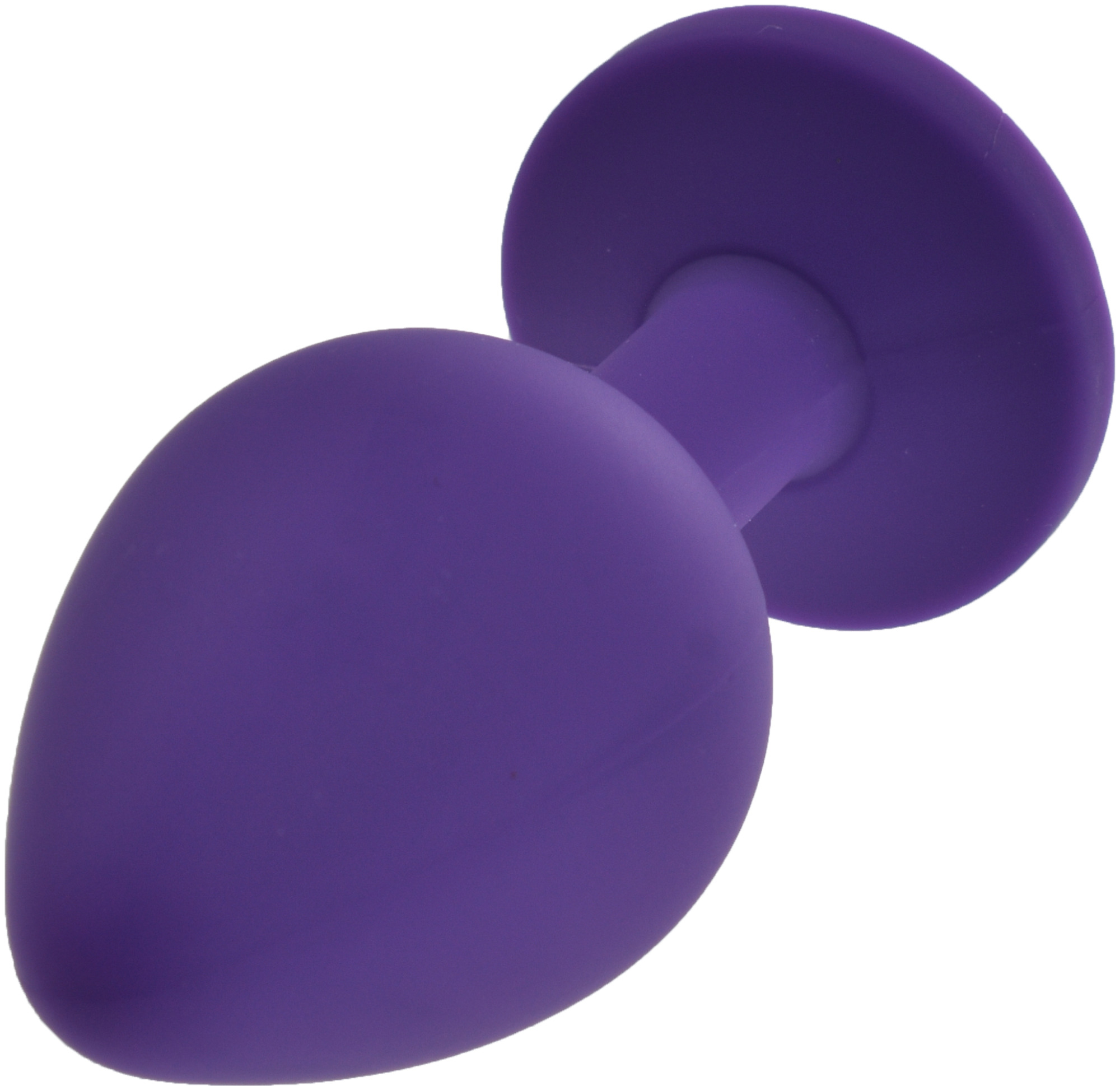 Dop Anal Silicone Buttplug Medium Mov/Iridescent Guilty Toys, #3, Erotic24.ro