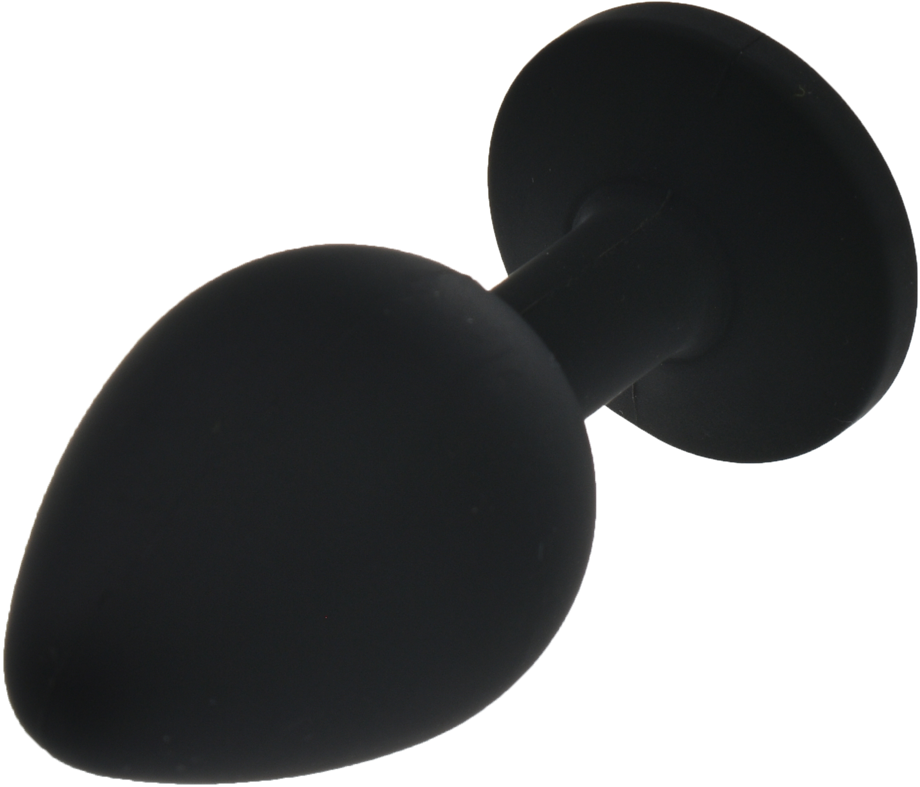 Dop Anal Silicone Buttplug Medium Negru/Mov Guilty Toys, #3, Erotic24.ro