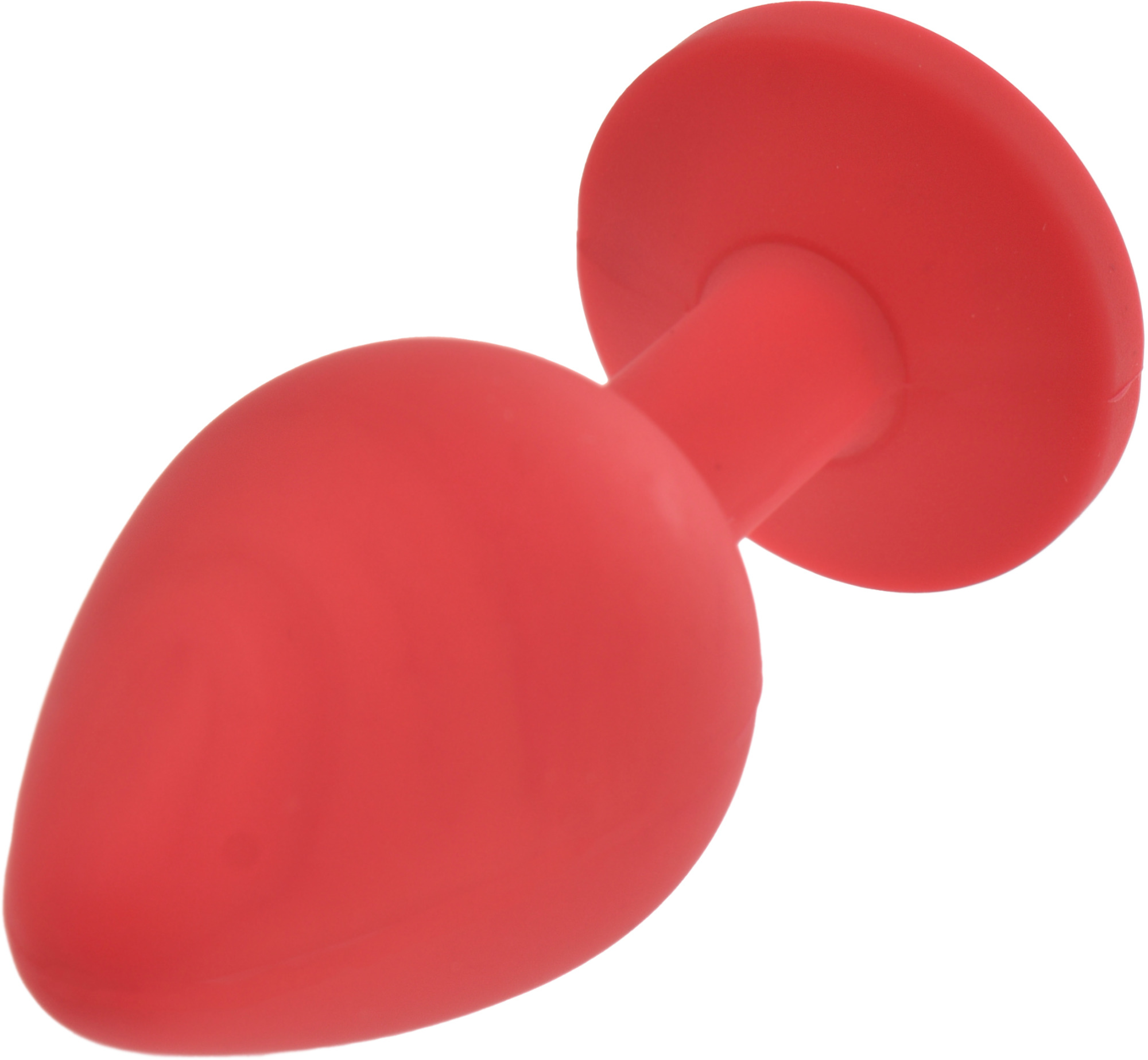 Dop Anal Silicone Buttplug, Medium, Rosu/Roz Deschis, Guilty Toys, #3, Erotic24.ro