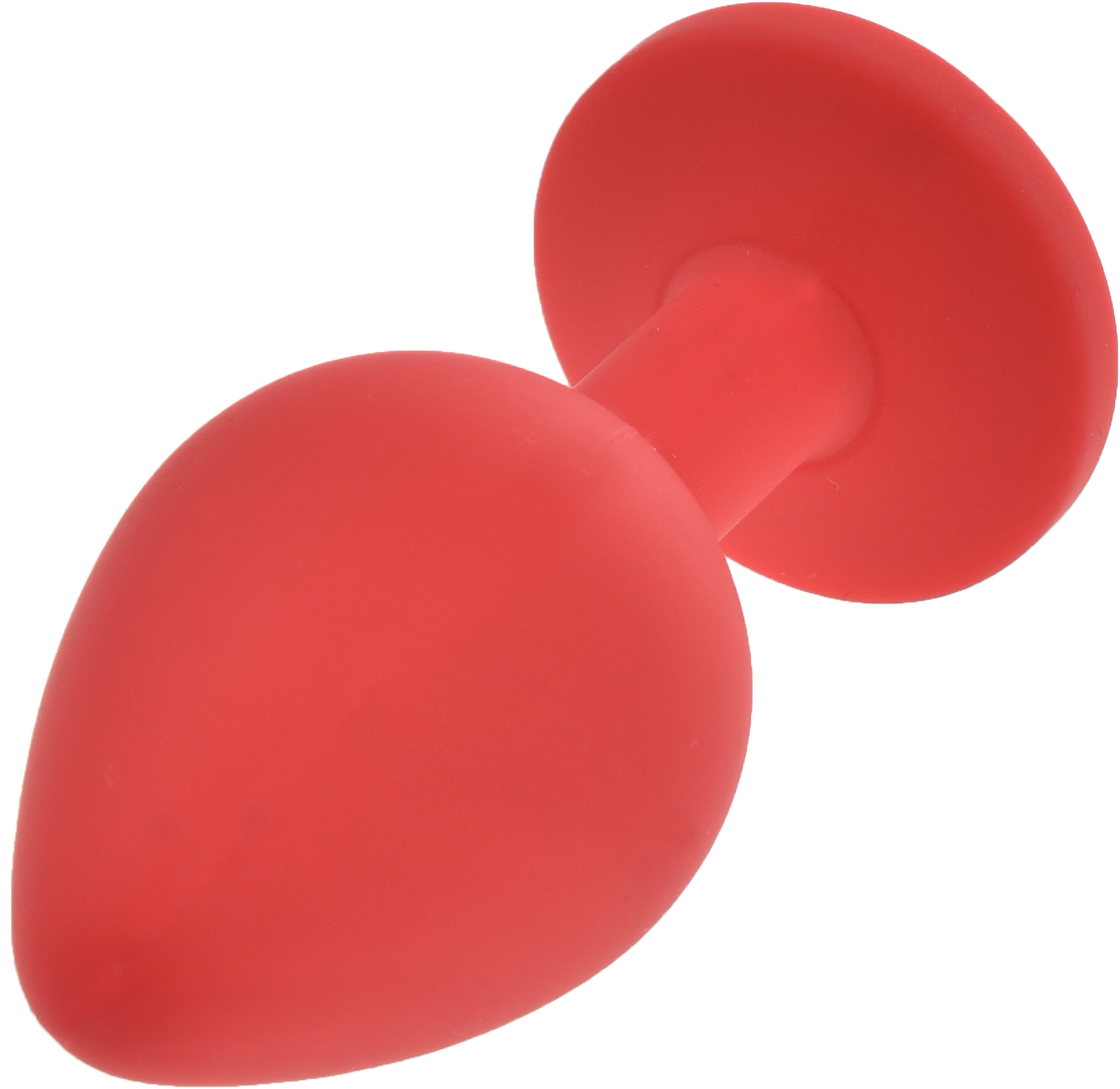 Dop Anal Silicone Buttplug, Medium, Rosu/Verde, Guilty Toys, #3, Erotic24.ro