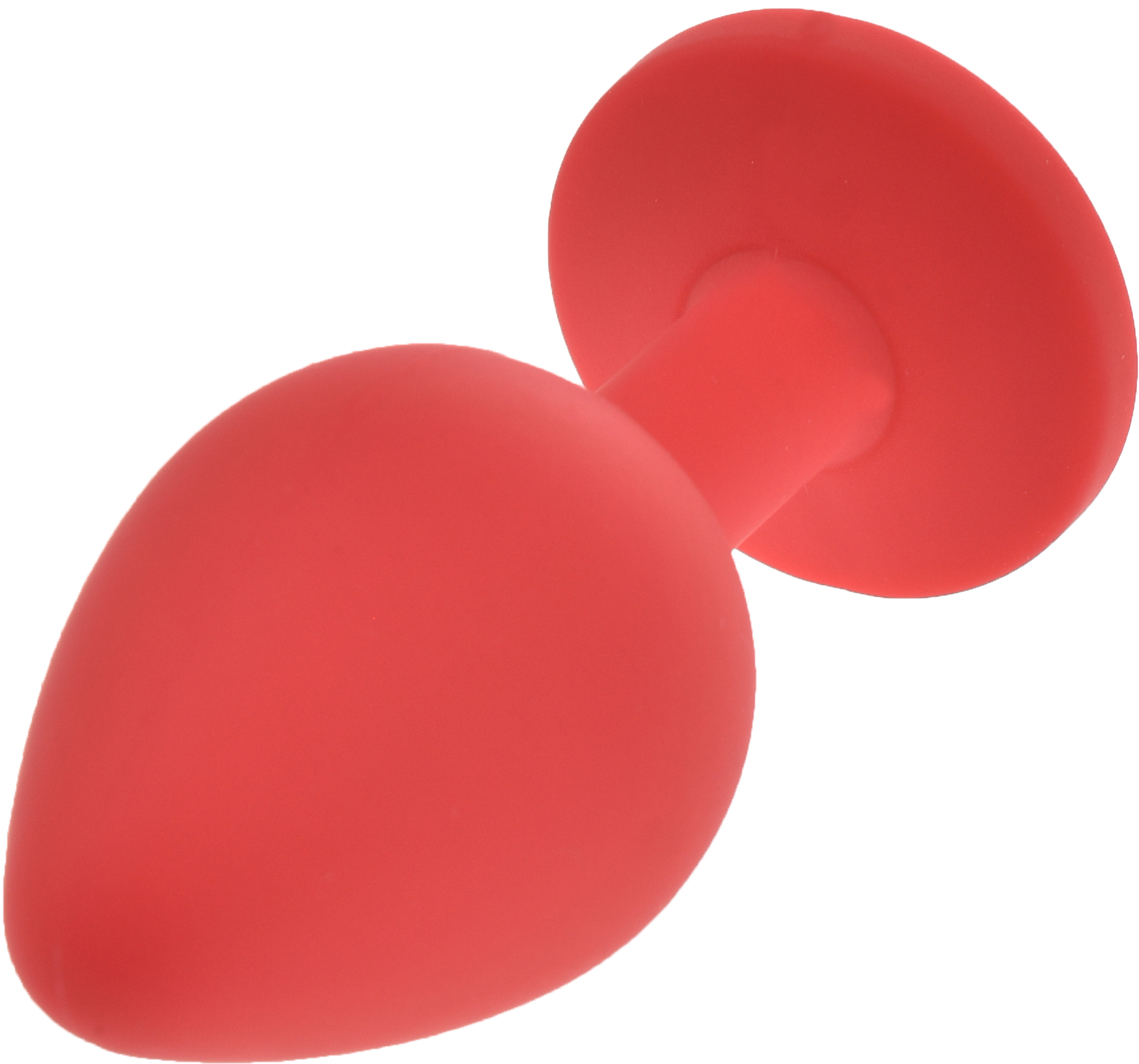 Dop Anal Silicone Buttplug, Medium, Rosu/Mov, Guilty Toys, #3, Erotic24.ro