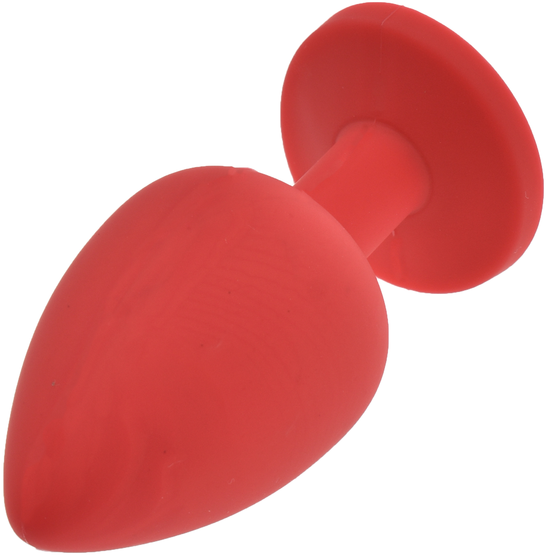 Dop Anal Silicone Buttplug Large Rosu/Iridescent Guilty Toys, #3, Erotic24.ro