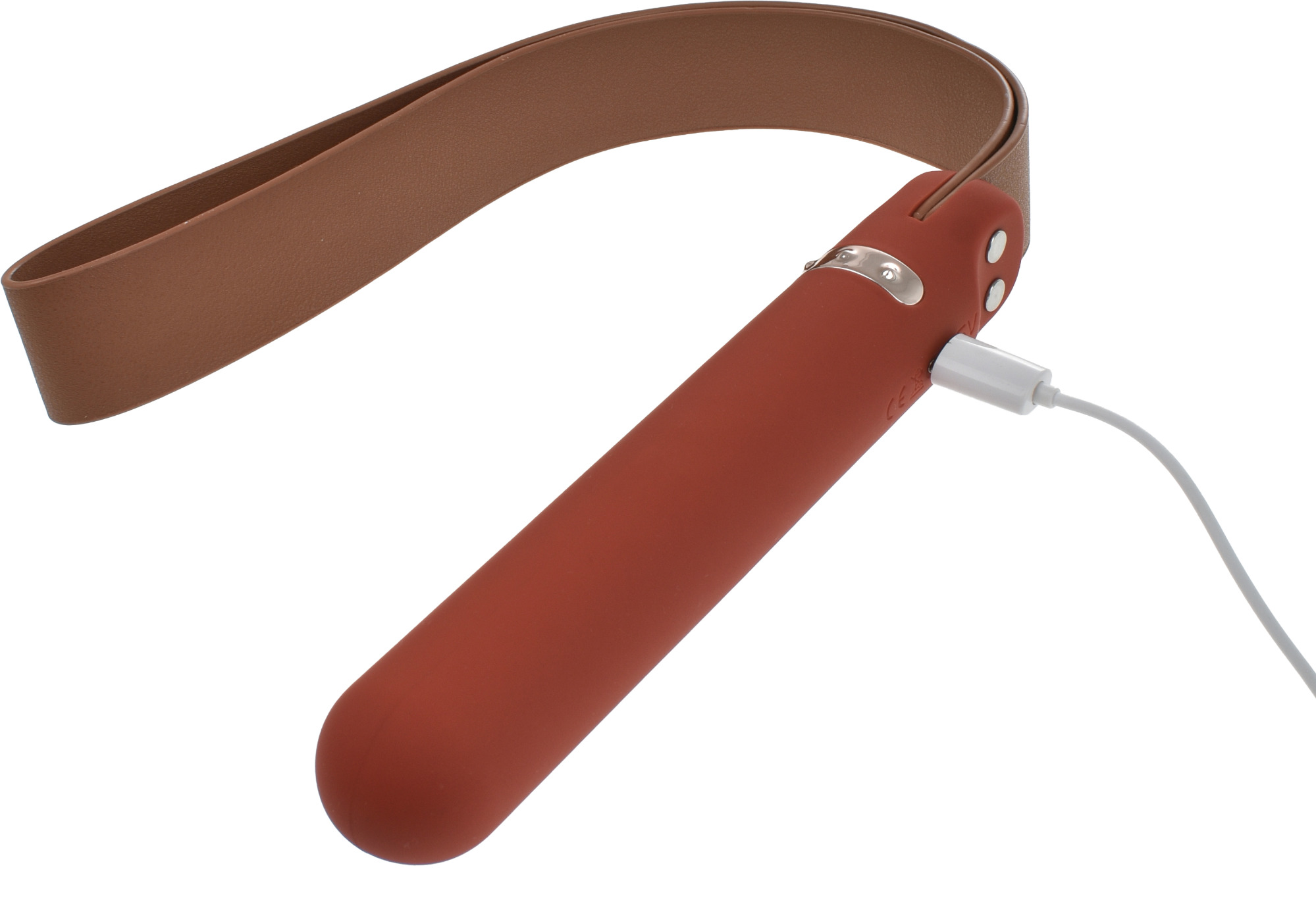 Vibrator&Cravasa Rizey 9 Moduri Vibratii Silicon Maro USB Passion Labs, #5, Erotic24.ro