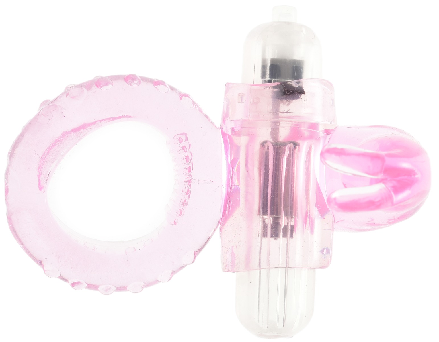 Inel de Penis Furious Rabbit cu Vibratii Roz Mokko Toys, #1, Erotic24.ro