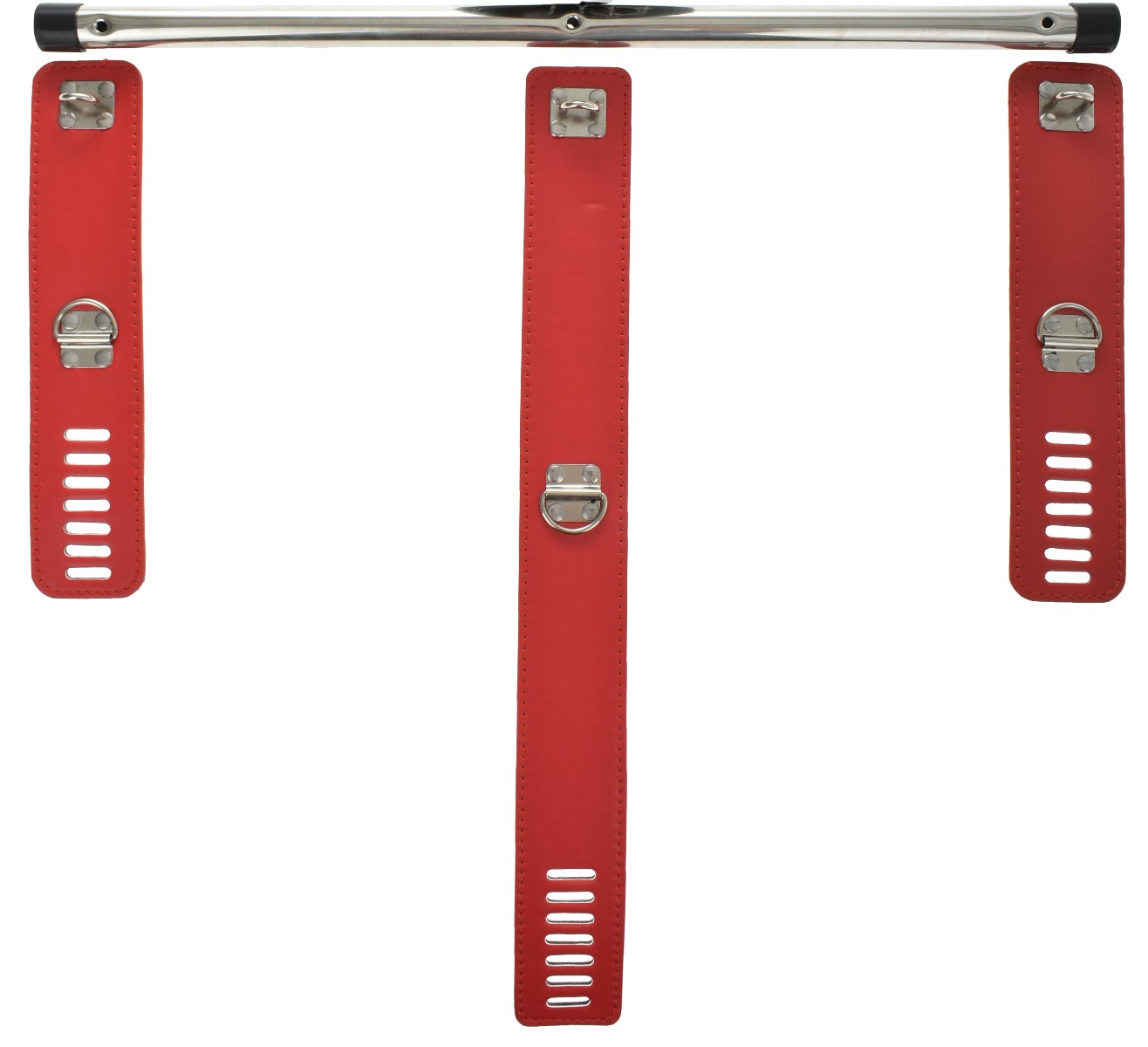 Set Bondage Catuse&Zgarda cu Bara Rosu, #2, Erotic24.ro