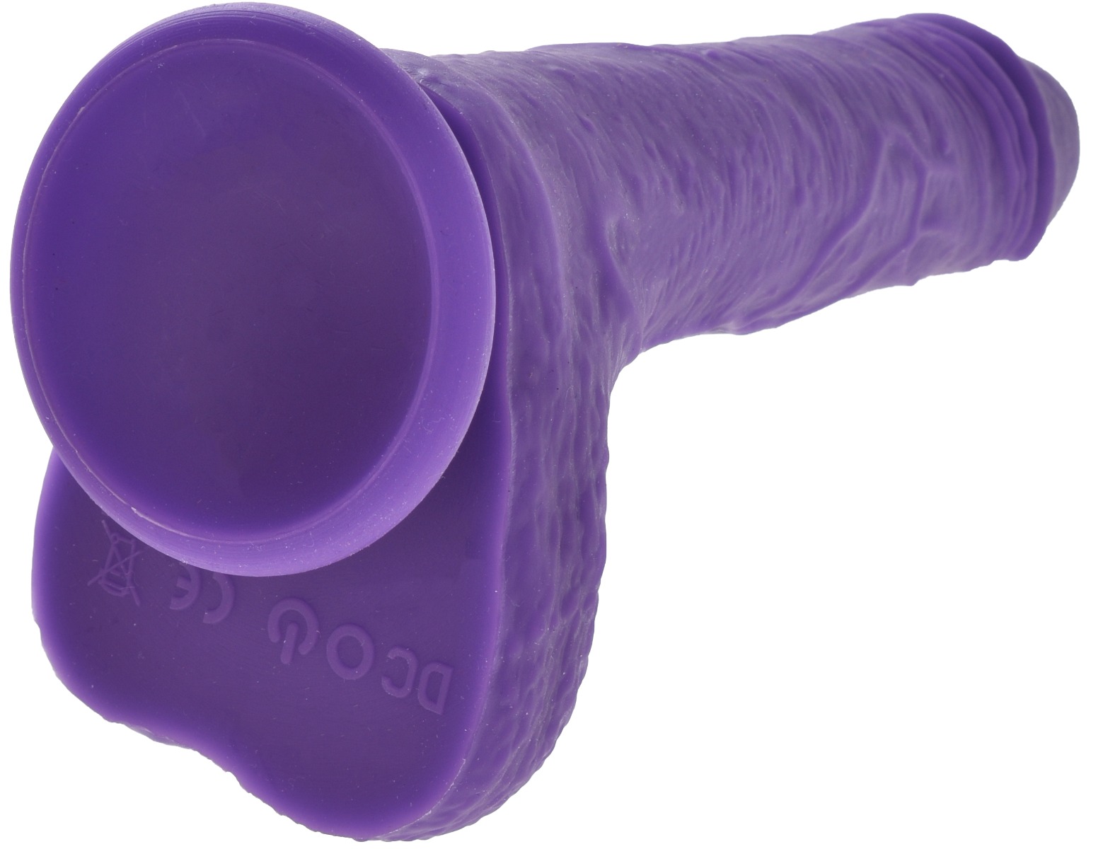 Dildo Realist Hetty Color Changing Silicon Lichid Mov 18.5 cm Mokko Toys, #4, Erotic24.ro