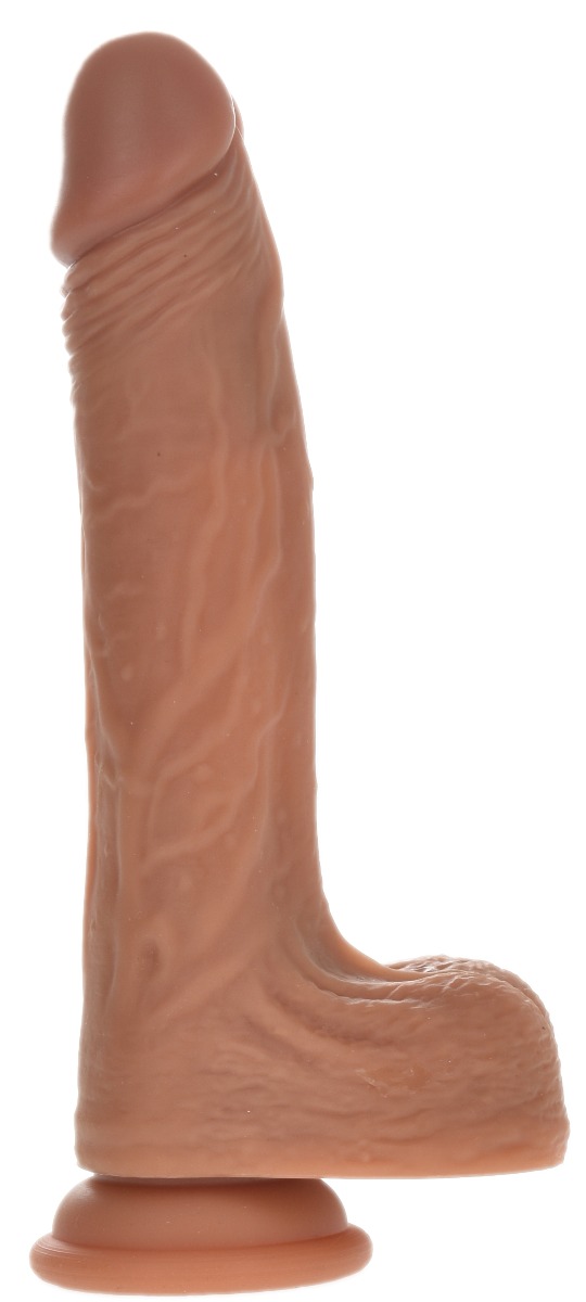 Vibrator Realist Mokko Toys Master of Thrusting&Rotating&Vibrating&Heating Silicon Strat Dublu Remote Control USB 22 cm Mokko Toys, #7, Erotic24.ro