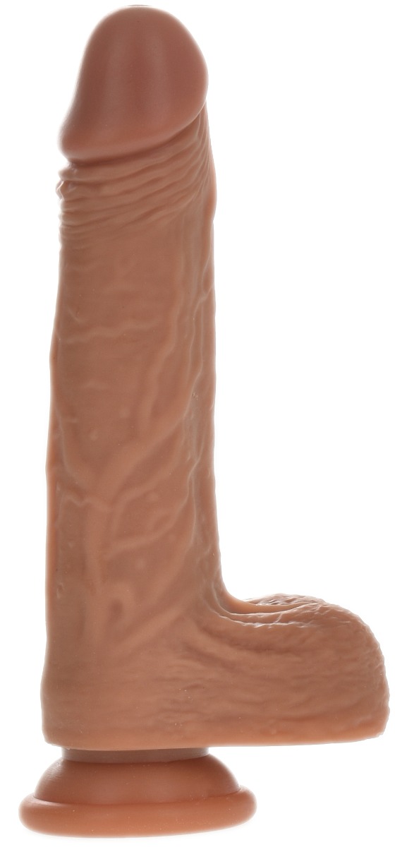 Vibrator Realist Master of Head Rotating&Vibrating&Heating Silicon Strat Dublu Remote Control USB 22 cm Mokko Toys, #2, Erotic24.ro