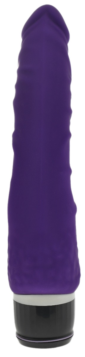 Vibrator Helen Mov din Silicon 20 cm Guilty Toys, Nr. 3, Erotic24.ro