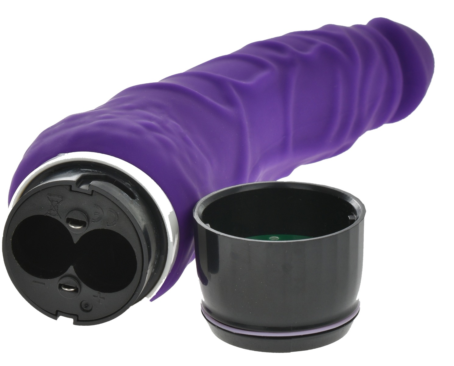 Vibrator Helen Mov din Silicon 20 cm Guilty Toys, Nr. 6, Erotic24.ro