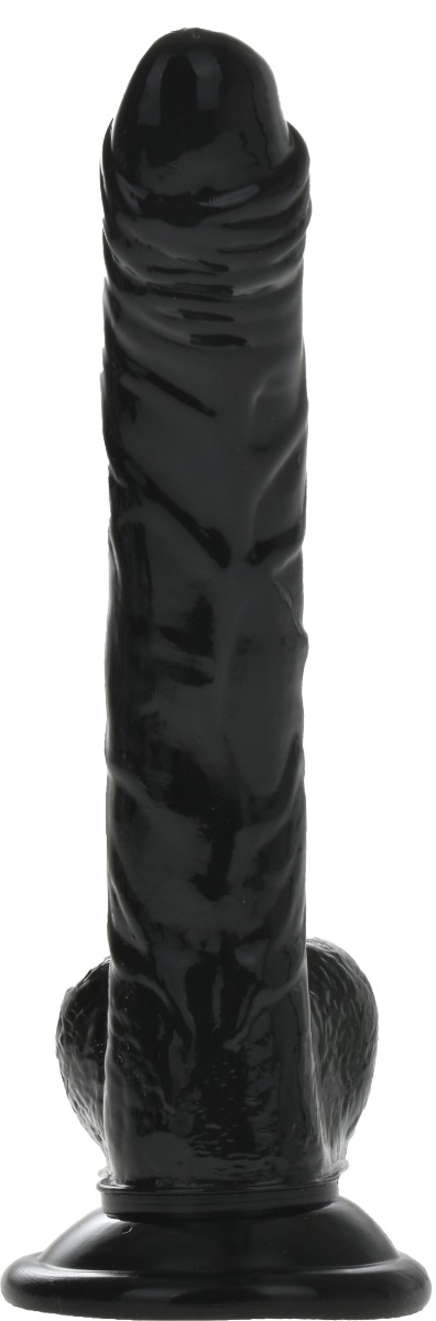 Dildo Allison Negru 19 cm Guilty Toys, #2, Erotic24.ro