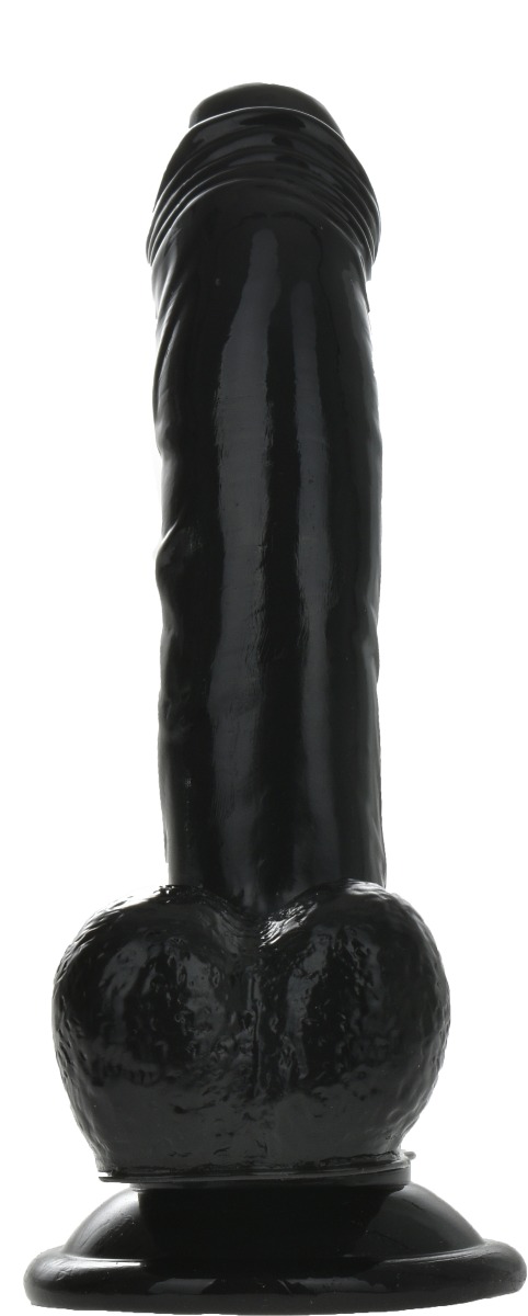 Dildo Allison Negru 19 cm Guilty Toys, #3, Erotic24.ro
