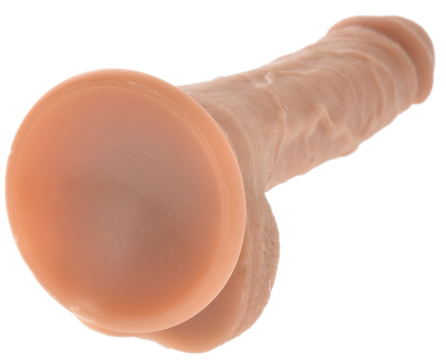 Dildo Realist Yuzer Silicon Strat Dublu 18 cm Maro Guilty toys, Nr. 3, Erotic24.ro