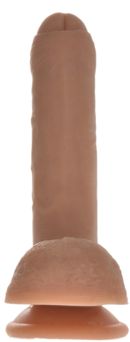 Dildo Realist Lakin Uncut Strat Dublu Silicon 17 cm Maro Guilty Toys, #3, Erotic24.ro