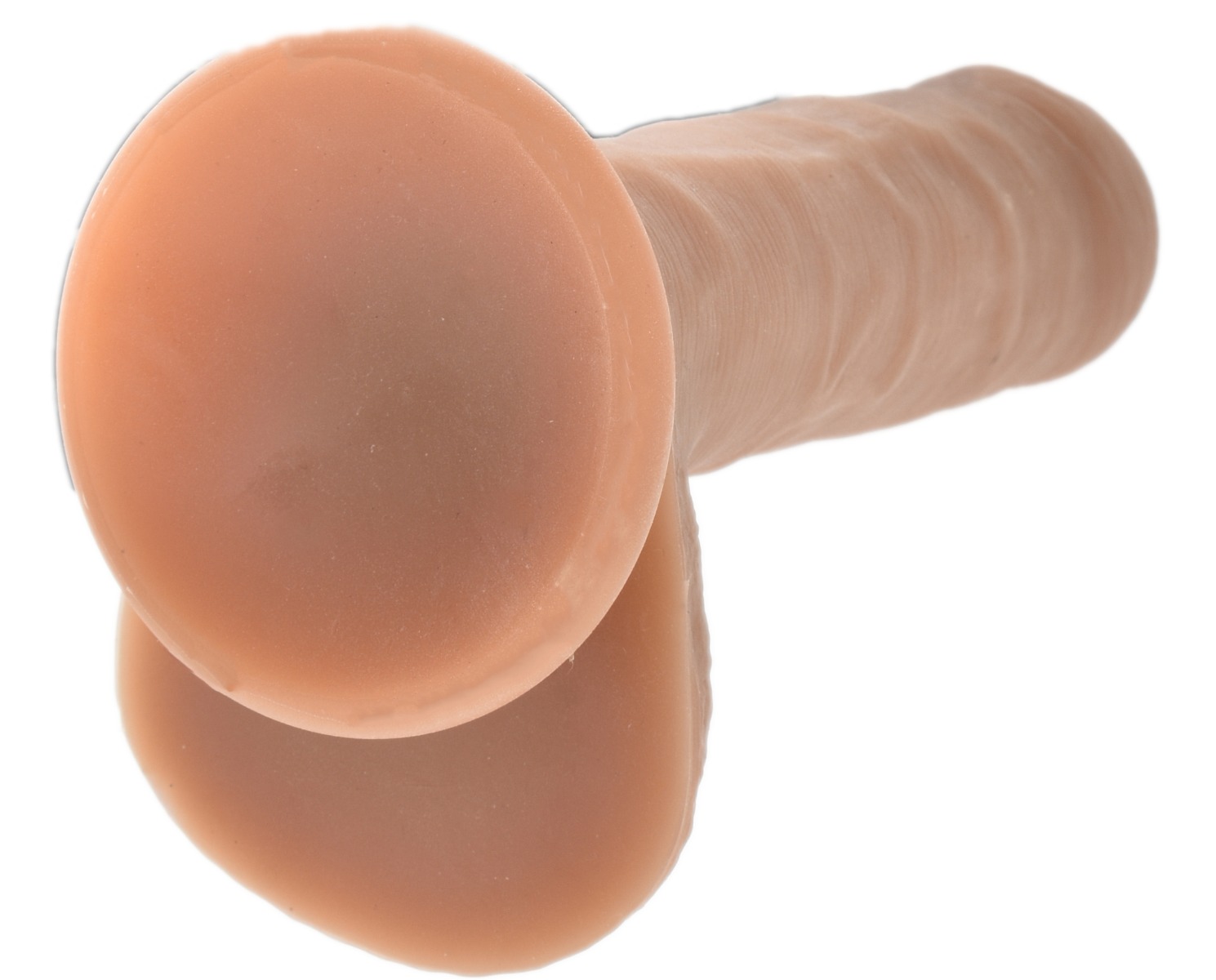 Dildo Realist Lakin Uncut Strat Dublu Silicon 17 cm Maro Guilty Toys, #4, Erotic24.ro