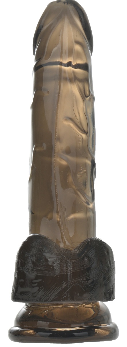 Dildo Kathryn Jelly Negru 20 cm Mokko Toys, #3, Erotic24.ro