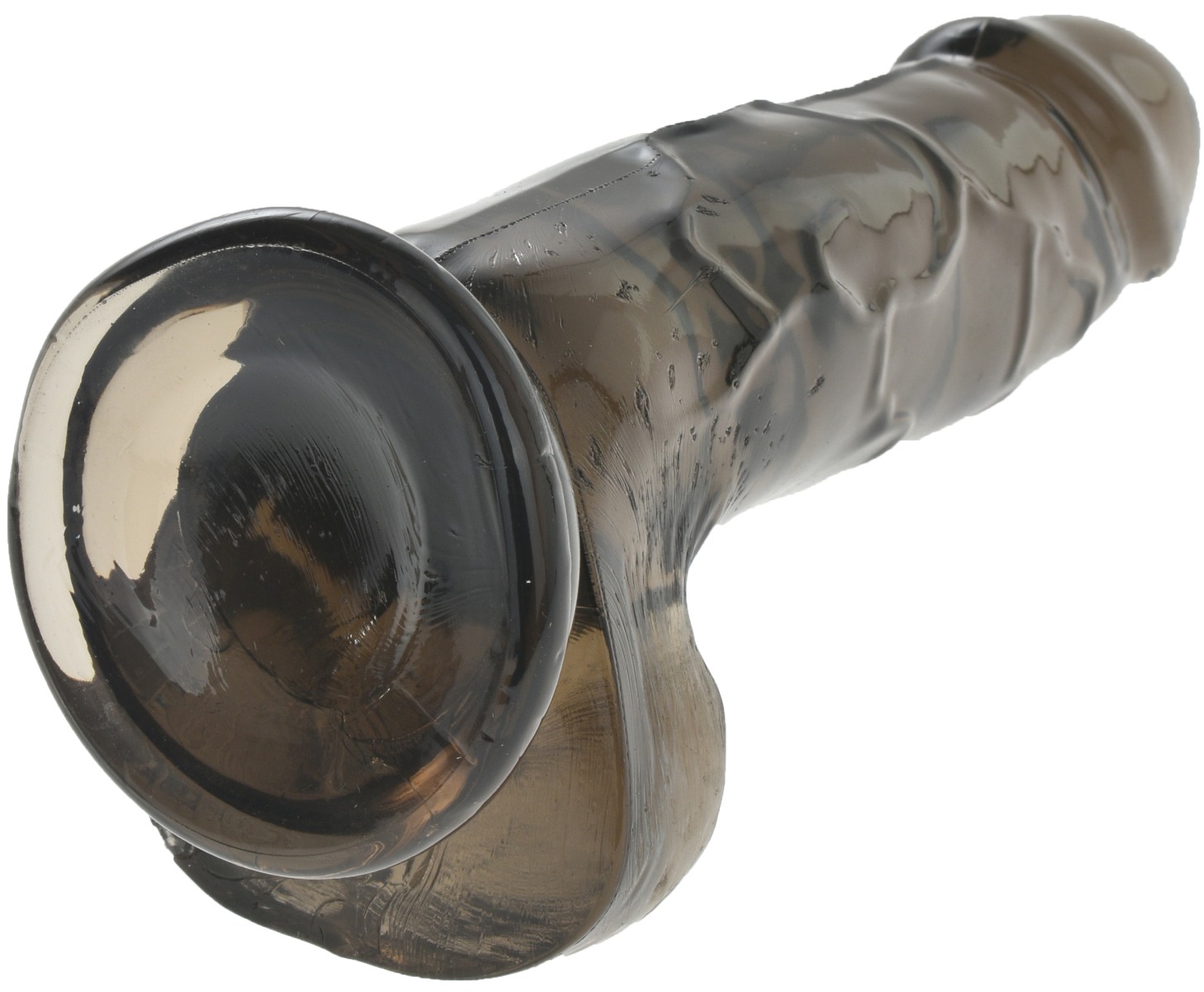 Dildo Kathryn Jelly Negru 20 cm Mokko Toys, #4, Erotic24.ro