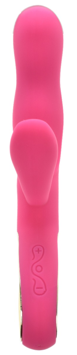 Vibrator Rabbit Gloria 10 Moduri Vibratii Roz Silicon USB Passion Labs, #3, Erotic24.ro