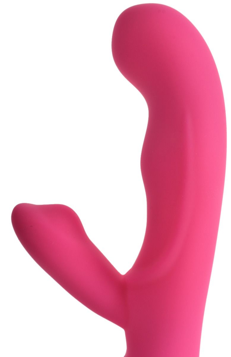 Vibrator Rabbit Gloria 10 Moduri Vibratii Roz Silicon USB Passion Labs, #4, Erotic24.ro