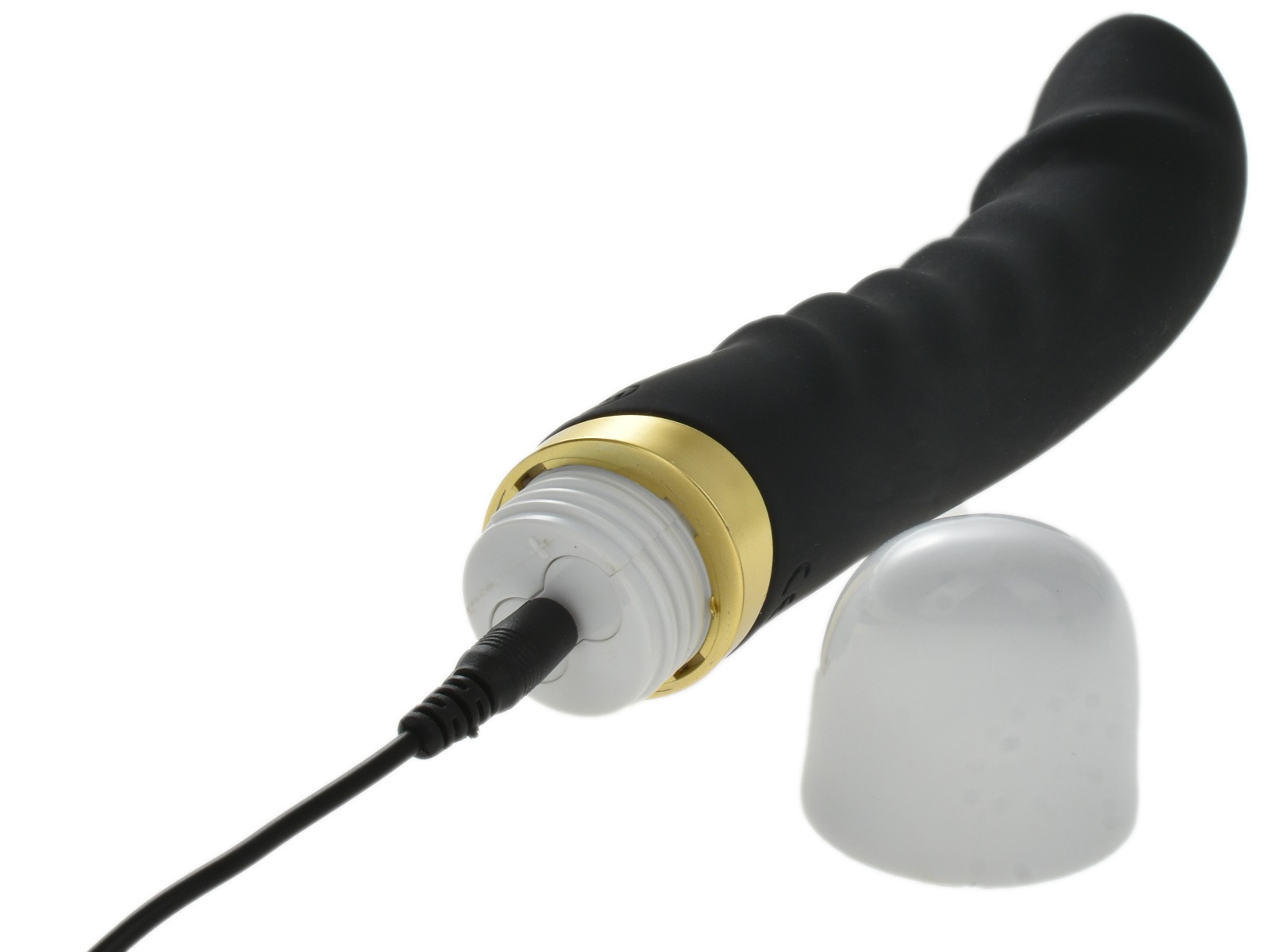 Vibrator Pretty USB 12 Moduri 18.5 cm Negru Mokko Toys, Nr. 4, Erotic24.ro