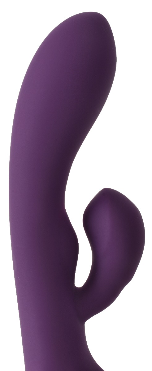 Vibrator Iepuras Melissa 10 Moduri Vibratii USB Mov 18.5 cm Mokko Toys, #4, Erotic24.ro