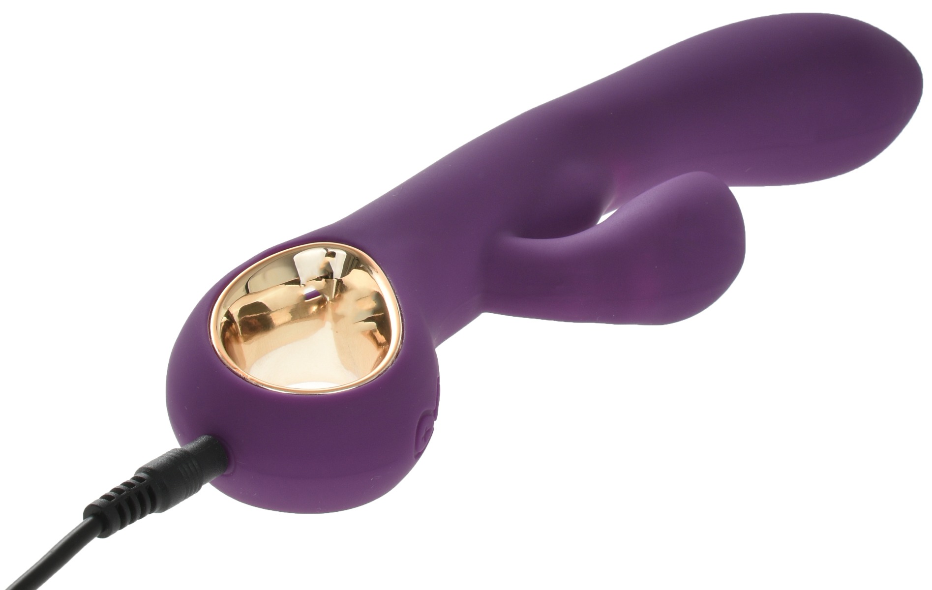 Vibrator Iepuras Melissa 10 Moduri Vibratii USB Mov 18.5 cm Mokko Toys, #5, Erotic24.ro