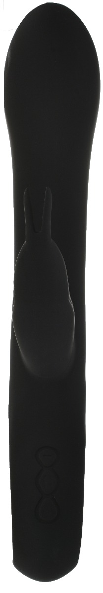 Vibrator Iepuras Linda Silicon USB Negru Guilty Toys, Nr. 3, Erotic24.ro