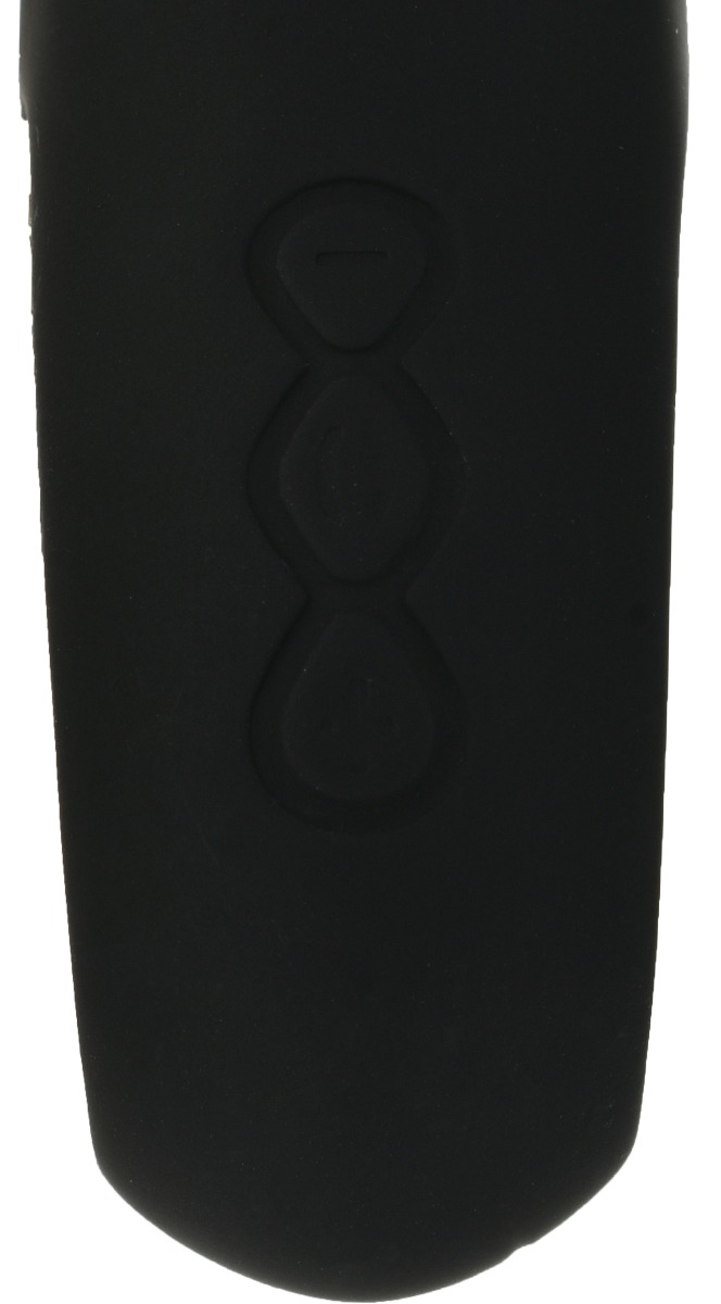 Vibrator Iepuras Linda Silicon USB Negru Guilty Toys, Nr. 4, Erotic24.ro